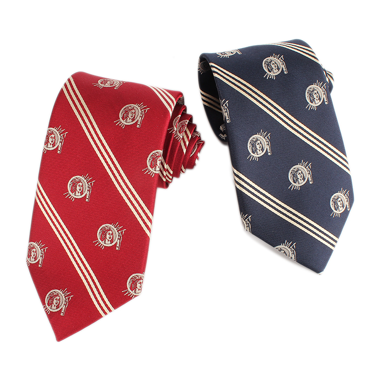 Dacheng Wholesale Silk Woven Jacquard Custom logo Gravatas Men Neckties