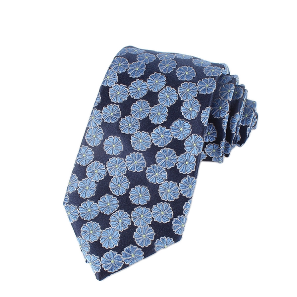 Dacheng Mens Silk Fabric Necktie Handmade Jacquard Business Tie Men Skinny 