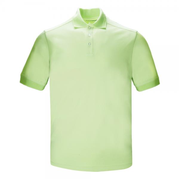 Dacheng Kayo Hot Selling Solid Apple Green Short Sleeve Polo T-Shirt